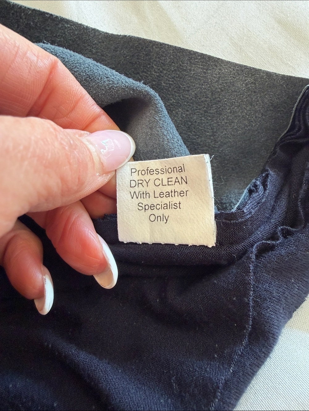 Bailey44 Navy Leather Racerback Tank Top Size XS - Picture 7 of 7